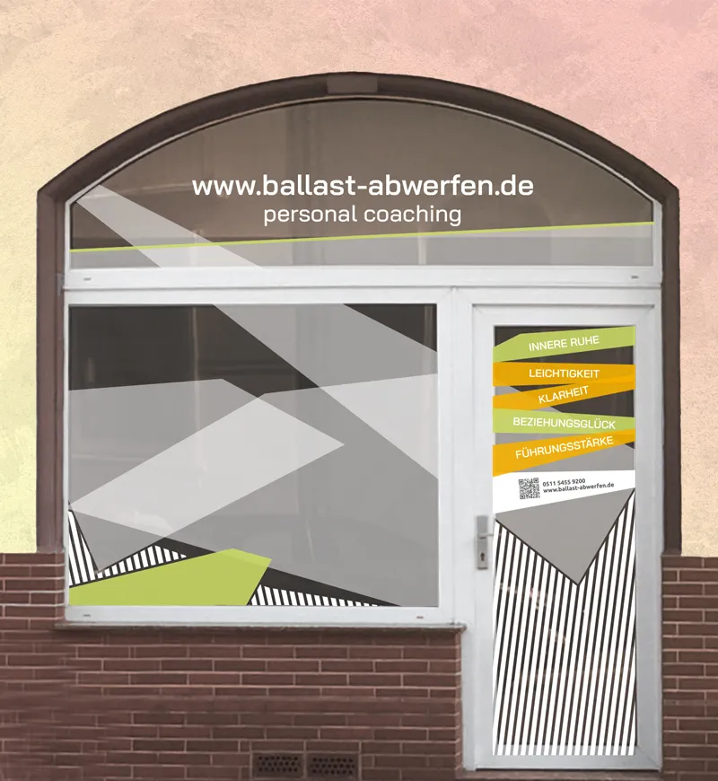 Zeig Mal! - Nikola Meyerhoff Coaching - Schaufenster Design