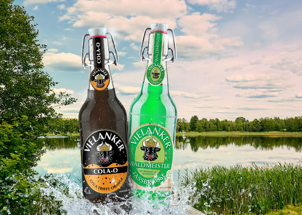 Zeig Mal! - Vielanker Brauhaus -  Fassbrause Cola-O und Fassbrause Waldmeister Marketingmaterial